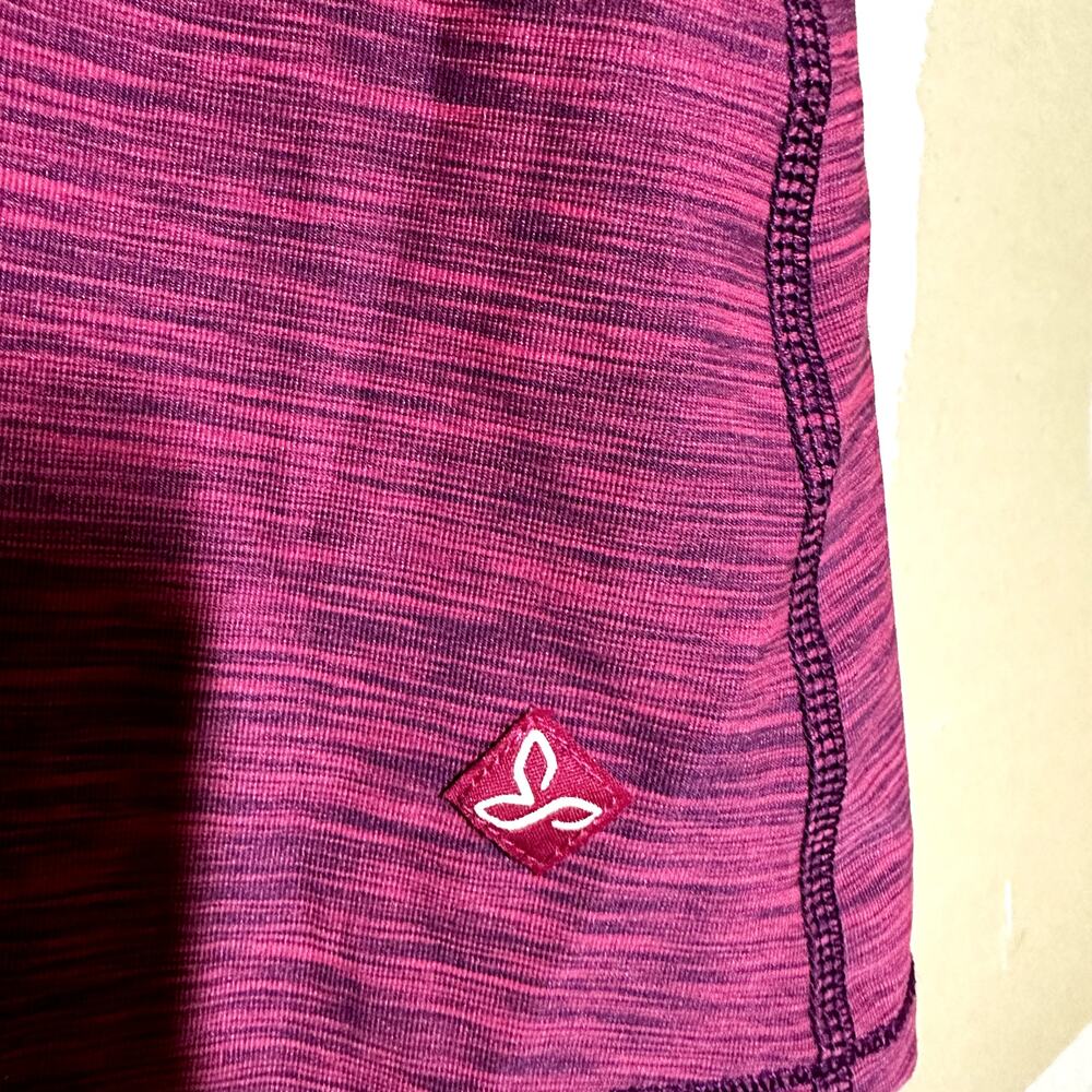 Prana Delicate Tank Top Sleeveless Square Neck Racerback Athletic Purple XS - Picture 3 of 5